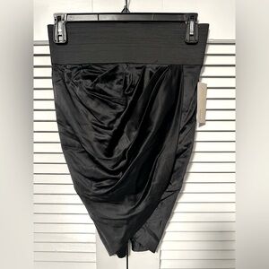 Foley + Corinna Black Mini Tulip Skirt